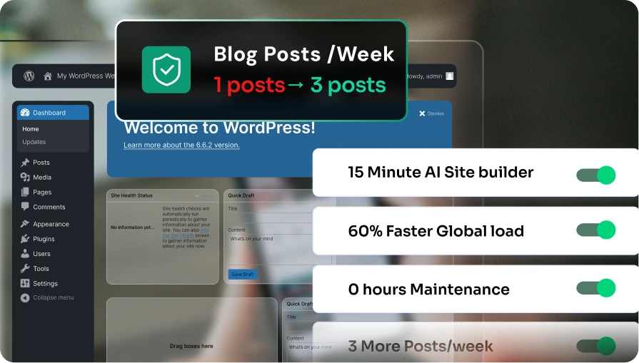 Content creator hosting a media-heavy WordPress site with miniOrange