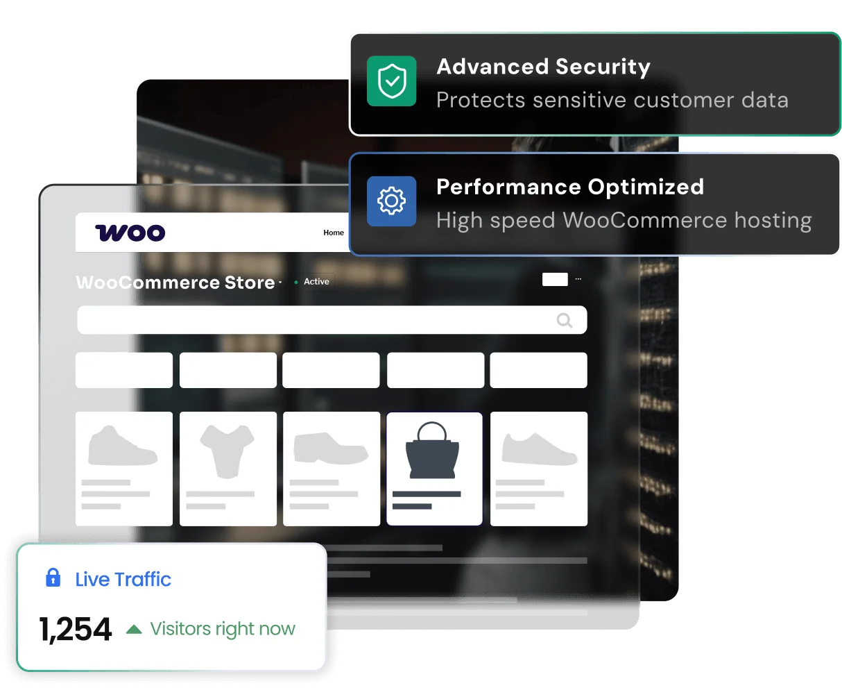 Web hosting for WooCommerce - managed WooCommerce hosting for your store