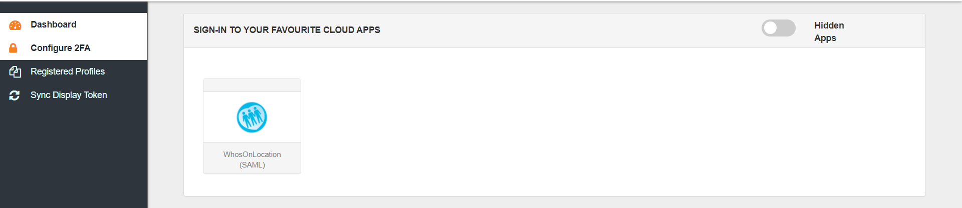WhosOnLocation Single Sign-On (SSO) verify configuration