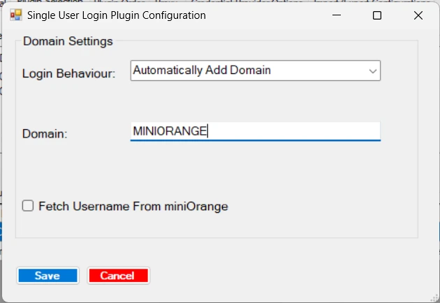 Two-Factor Authentication(2FA/MFA) for Windows Logon login selection