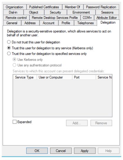 Setup IIS for Windows Authentication