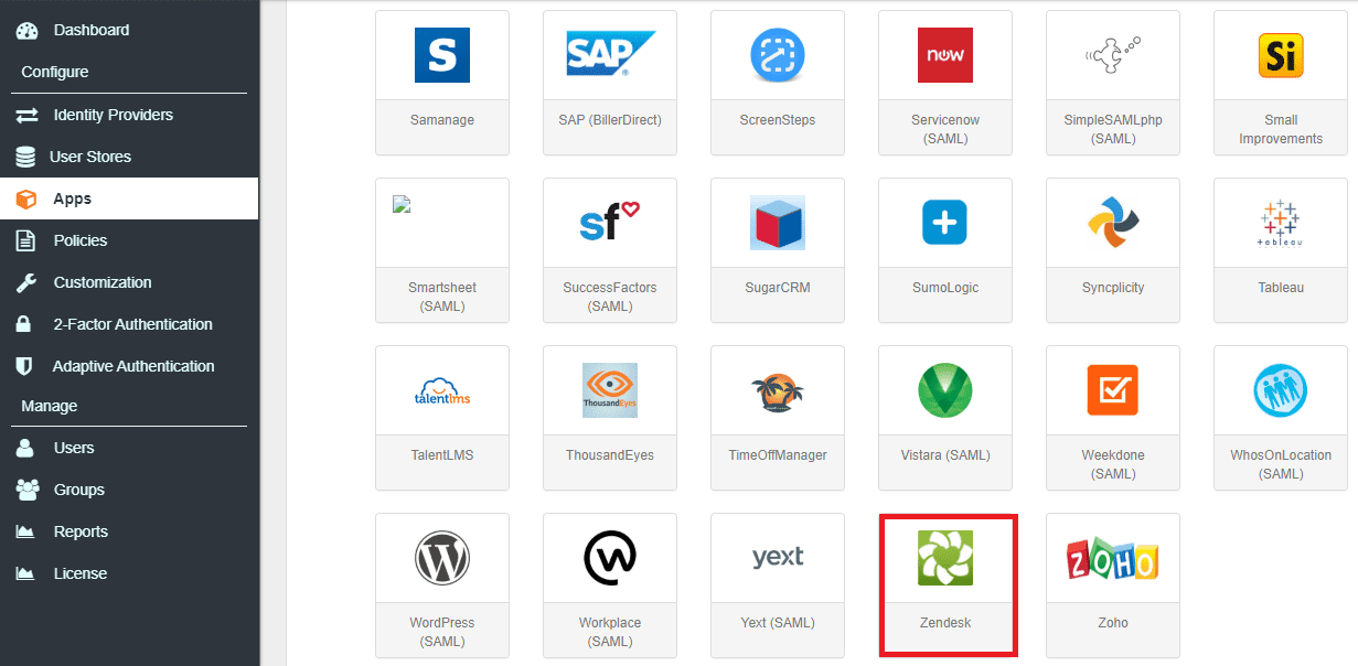 Zendesk Single Sign On Solution (SSO) SAML Solution SSO