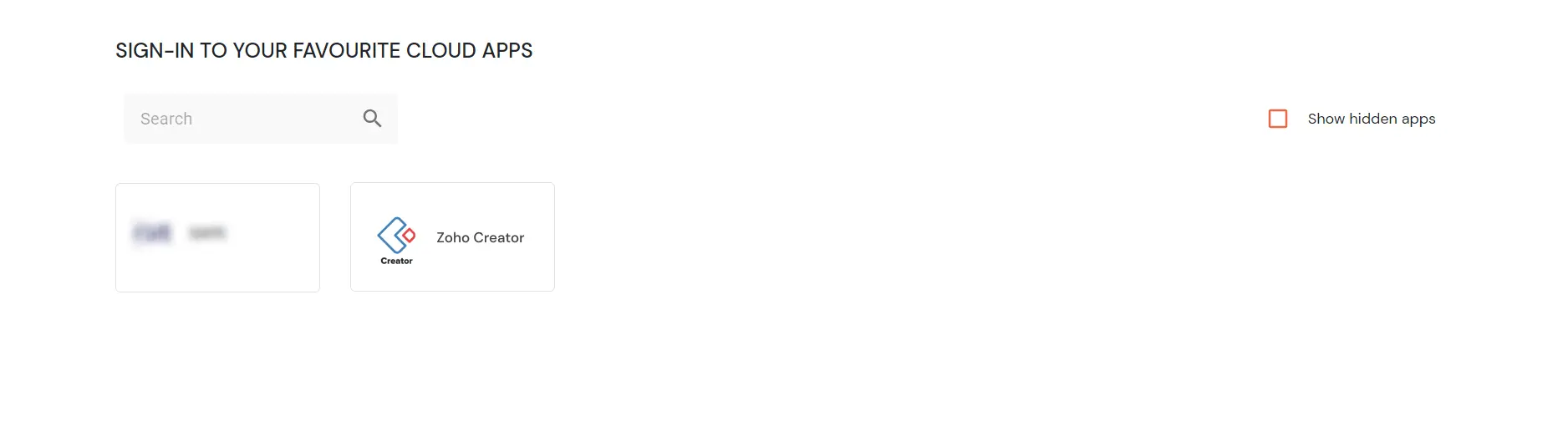 Zoho Creator Single Sign-On (SSO) verify configuration