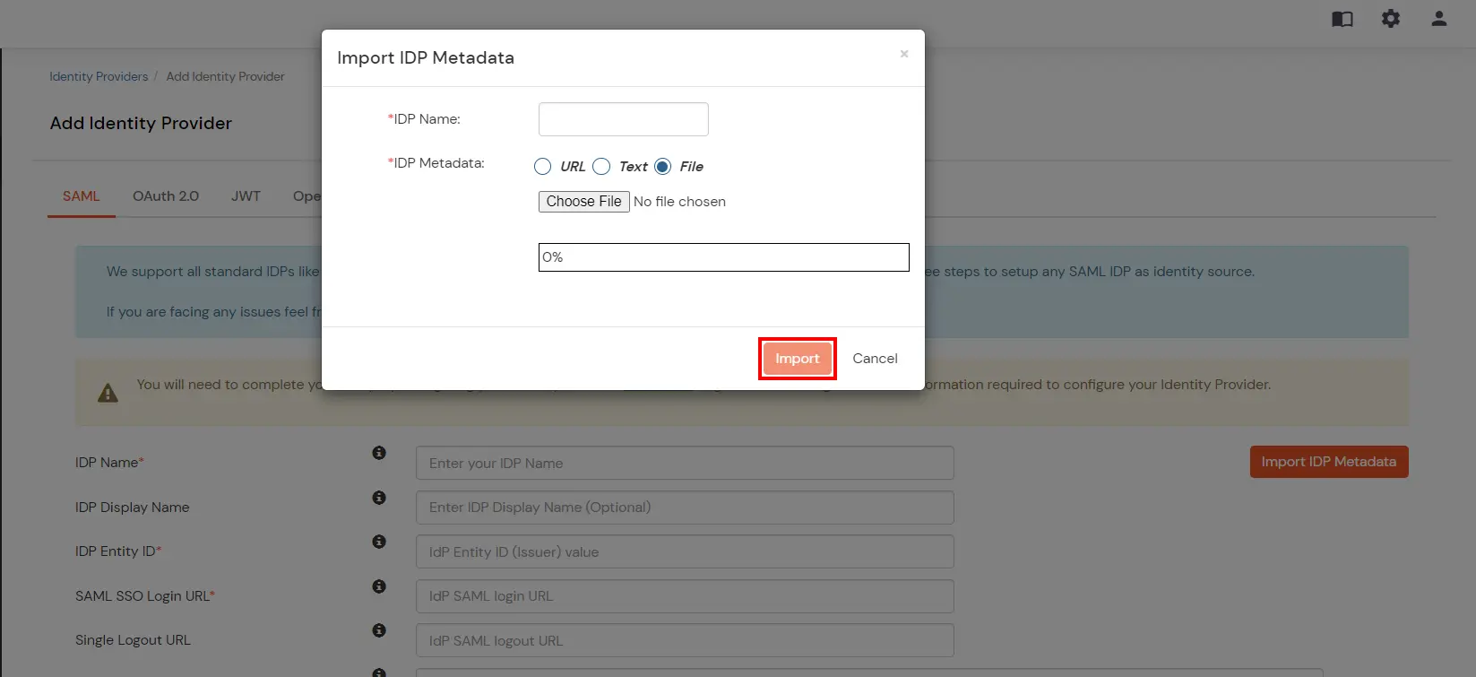 Configure Zoho Single Sign-On (SSO)