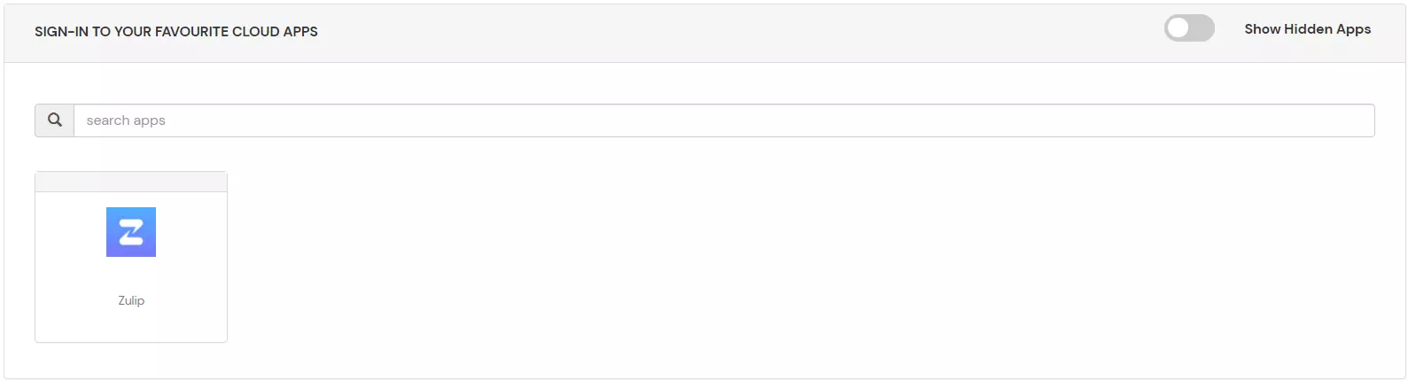 Zulip Single Sign-On (SSO) verify configuration