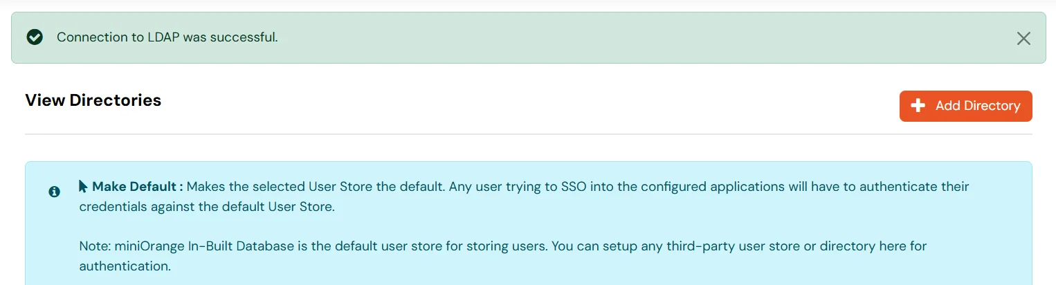 VPN 2FA: Successful connection with LDAP Server