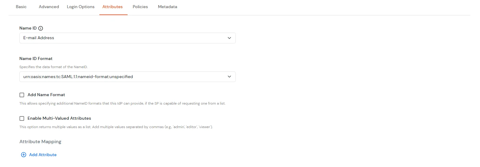 Configure Freshdesk two-factor authentication (2FA): Attribute Mapping