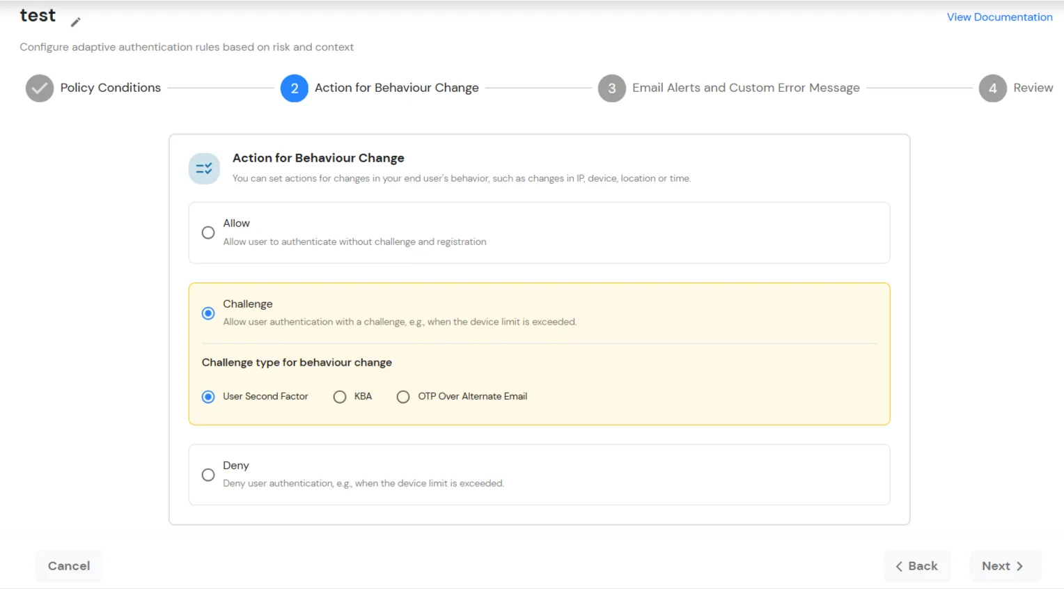 Adaptive Authentication for Office 365: Action for Behavior Change