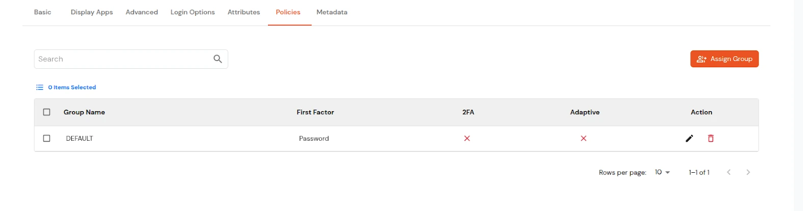 miniOrange Identity Platform Admin Handbook:Add Multiple Login Policies