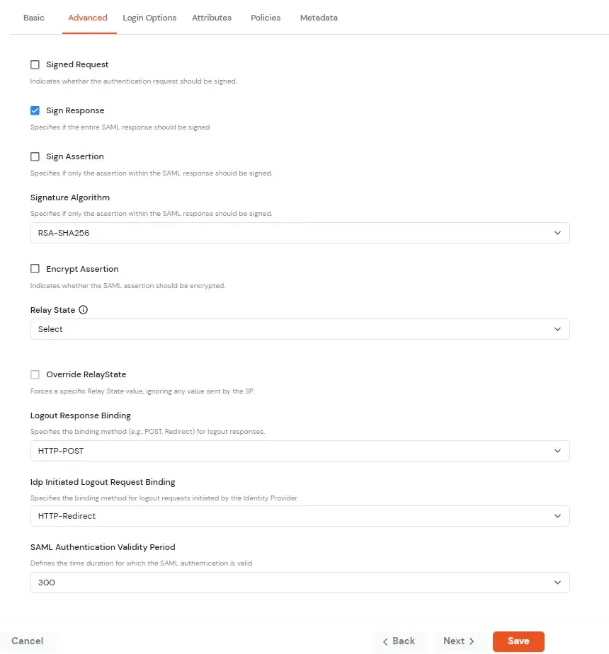 miniOrange Identity Platform Admin Handbook: advanced settings