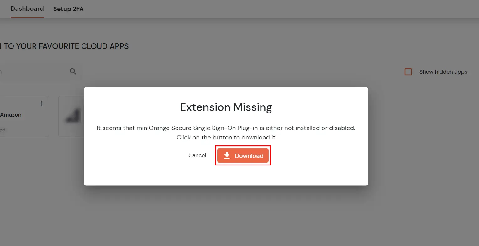 Xero Single Sign-On (SSO) Download Extension