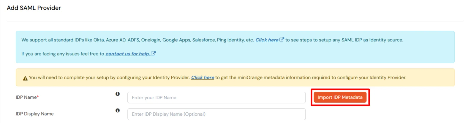 BigCommerce Microsoft Entra ID SSO: Microsoft Entra ID Import IDP metadata