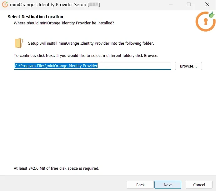 On-Premise IDP Server Windows Next