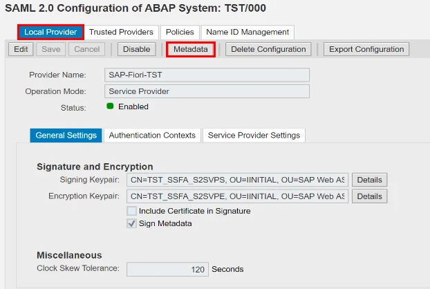 Configure SAP Fiori Single Sign-On (sso): prerequisite
