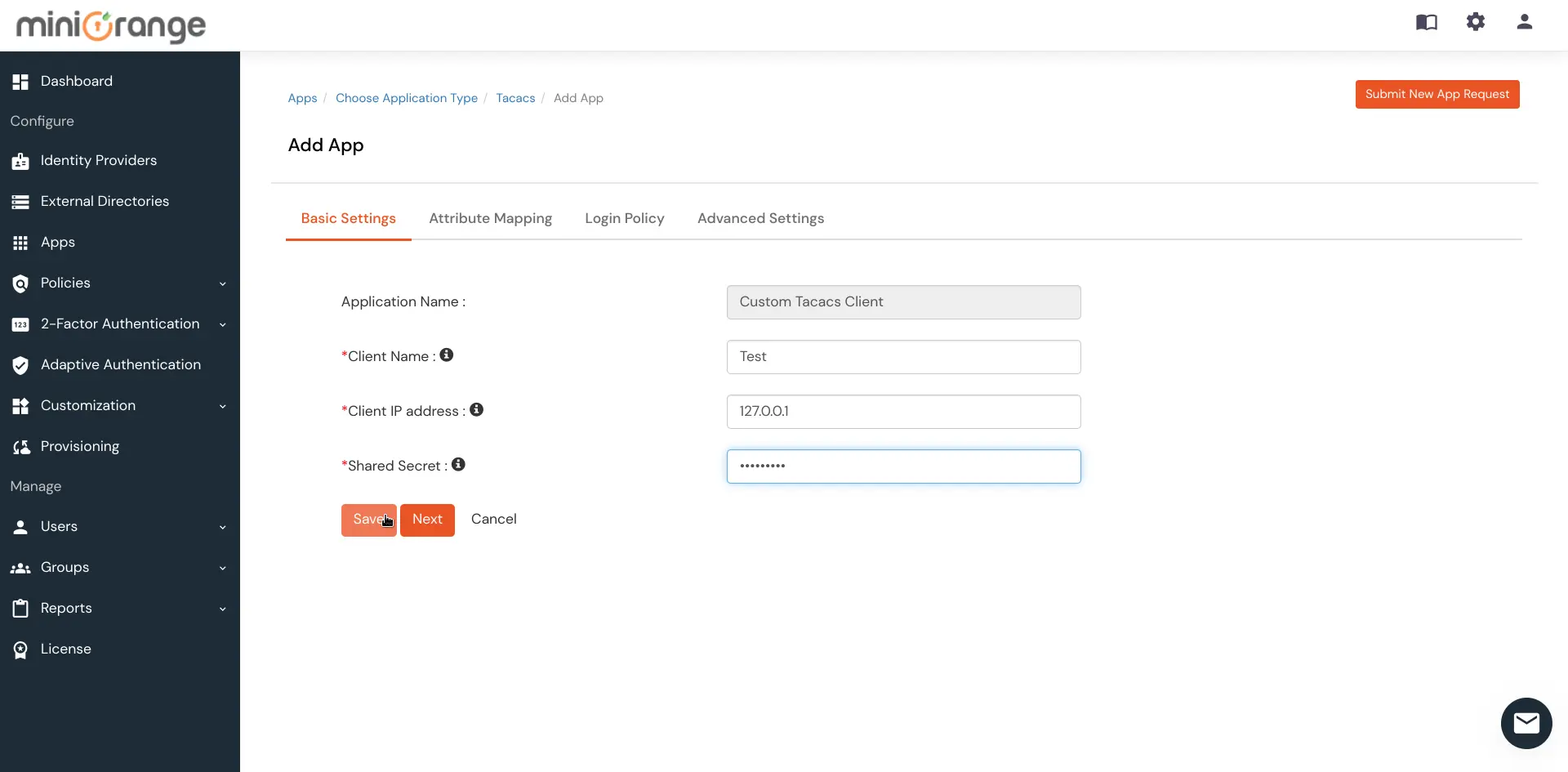 2FA Two-Factor Authentication for Juniper Routers and Switches  : save settings