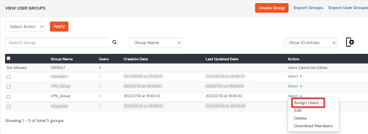 MFA/Two-Factor Authentication(2FA) for Meraki Client VPN User Assign