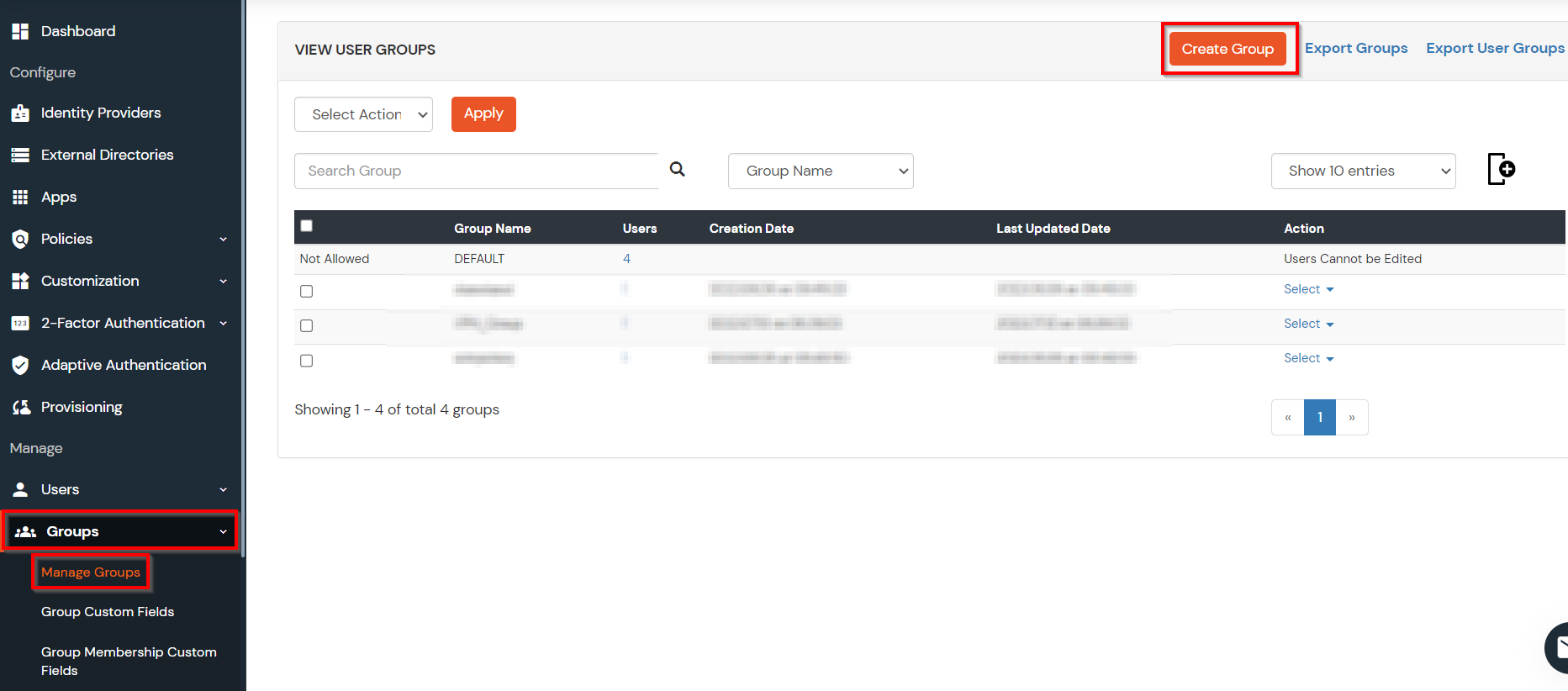 MFA/Two-Factor Authentication(2FA) for Meraki Client VPN Manage Groups